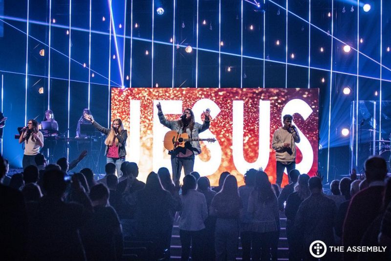 Worship lighting with Integrity