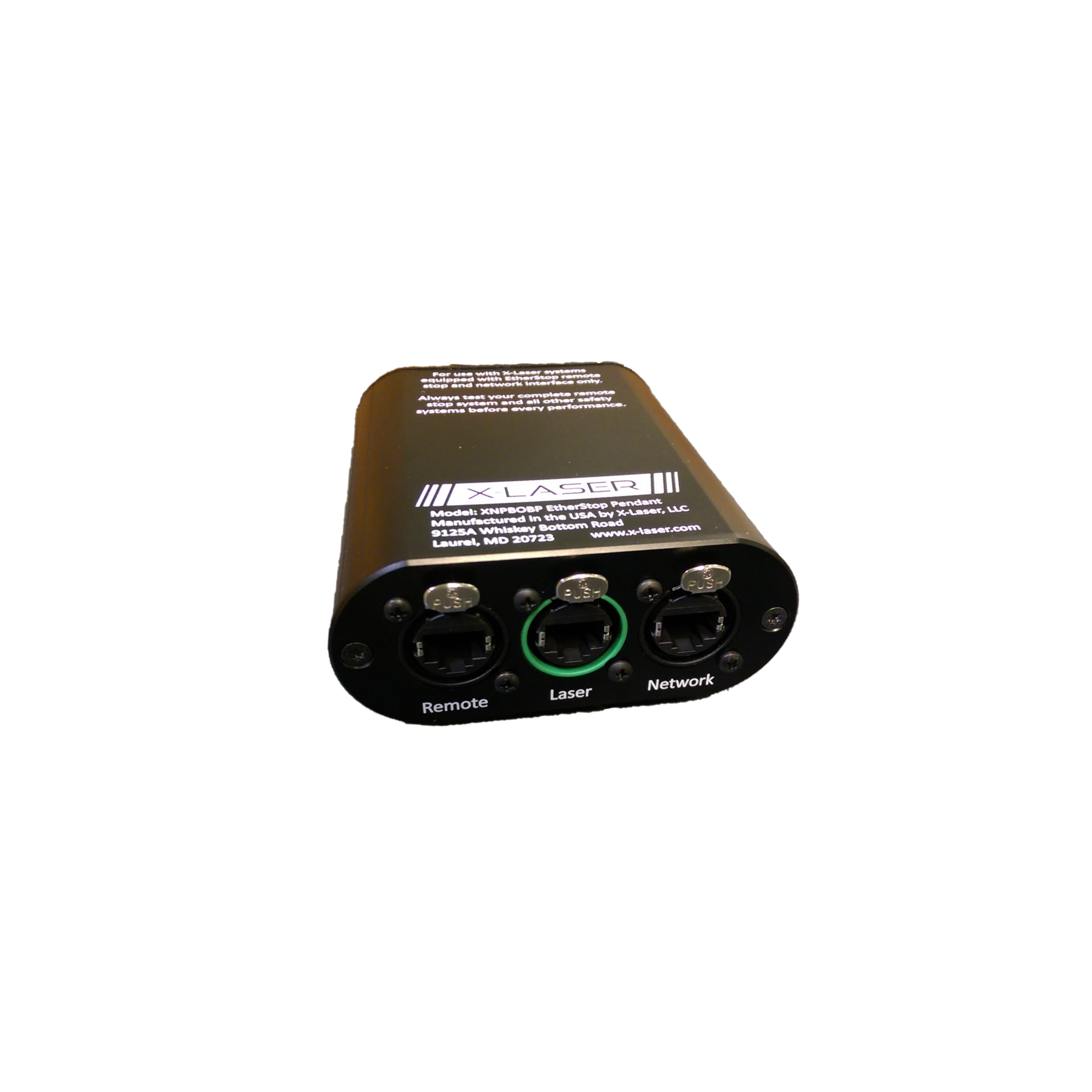 X-Laser EtherStop Pendant