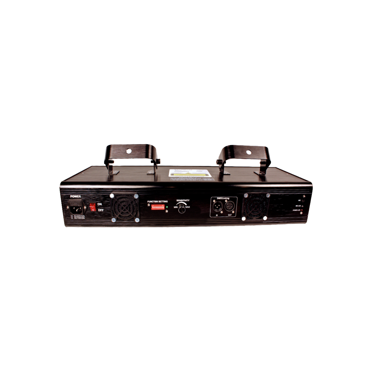 Aurora Emerald Quad-Head Green DJ Laser