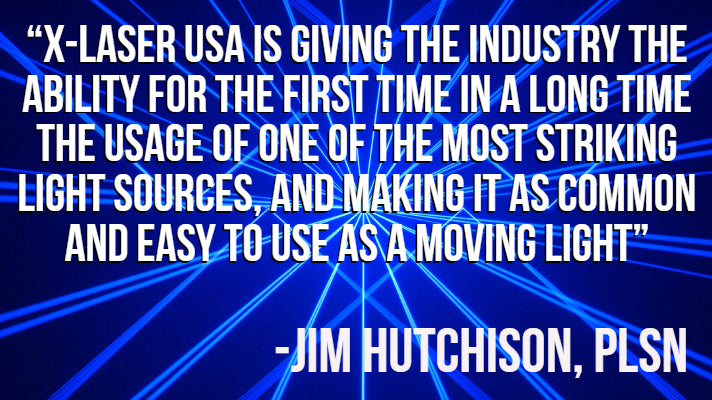 X-Laser is bringing laser to lighting designers