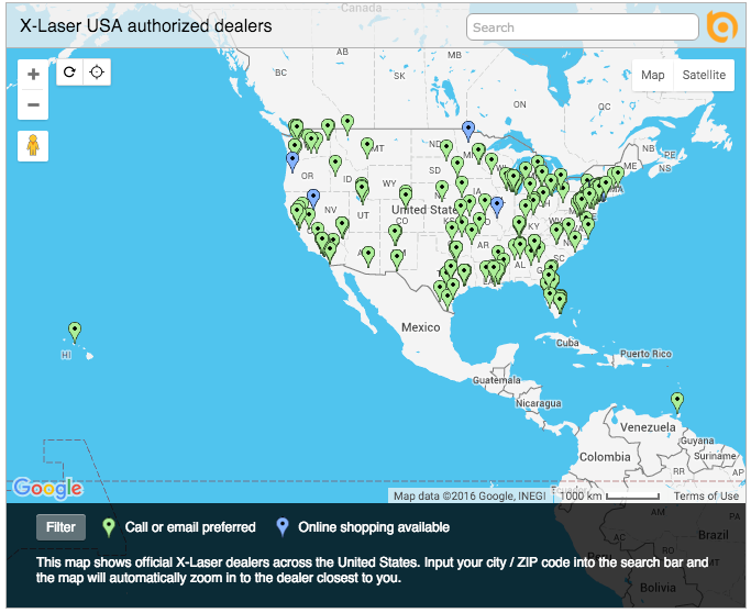 Try our new “Find a Dealer” tool!