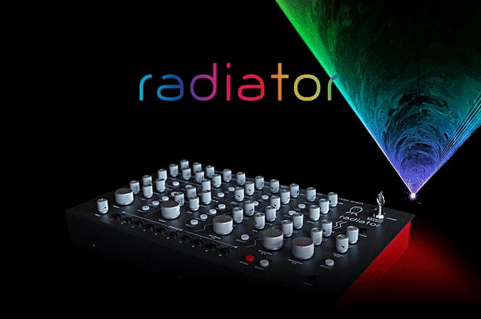 Radiator - The Laser Synth console!