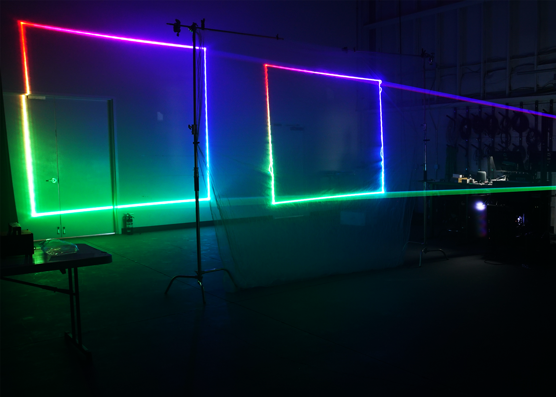 LaserCube Hologram Net