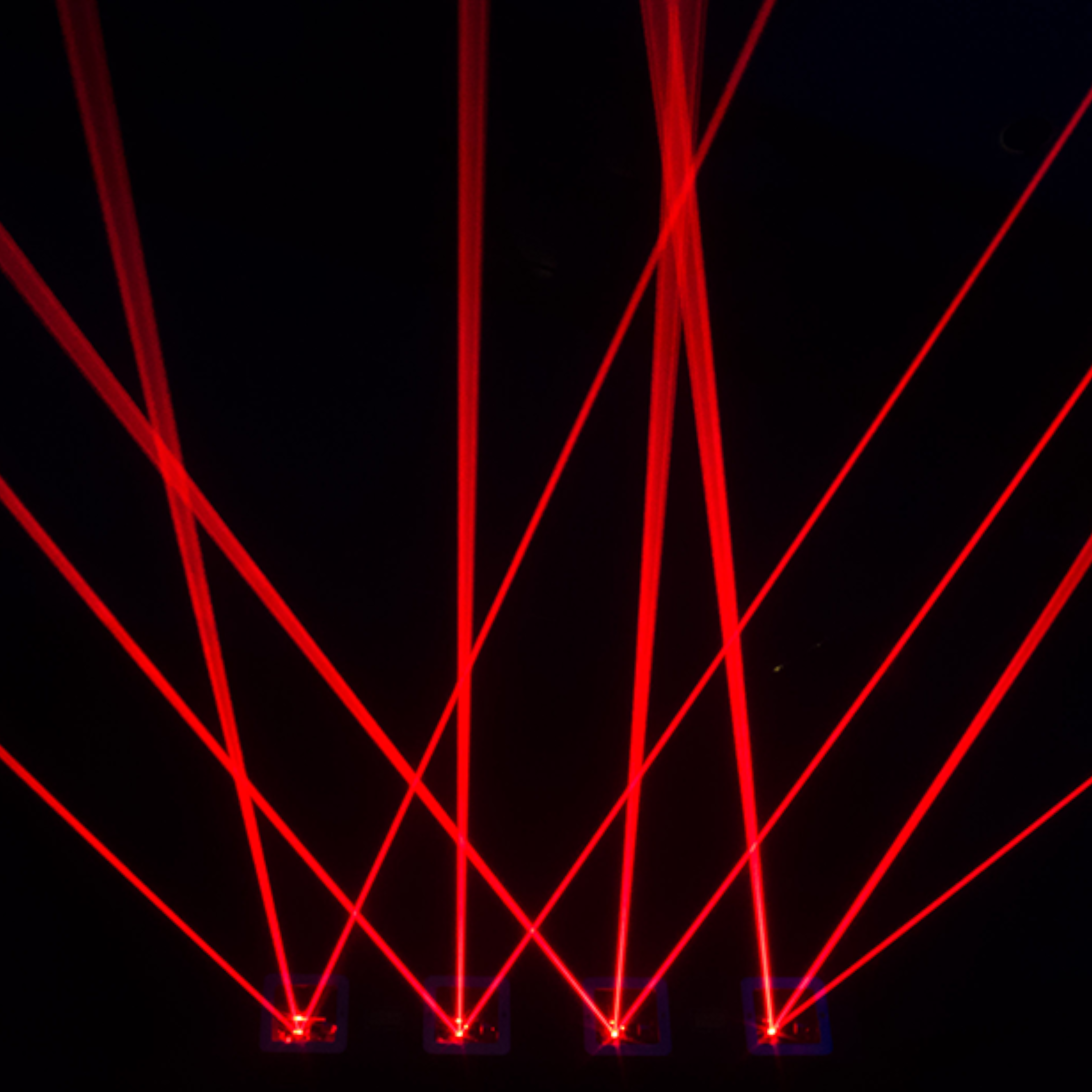 Aurora Crimson Quad-Head Red DJ Laser