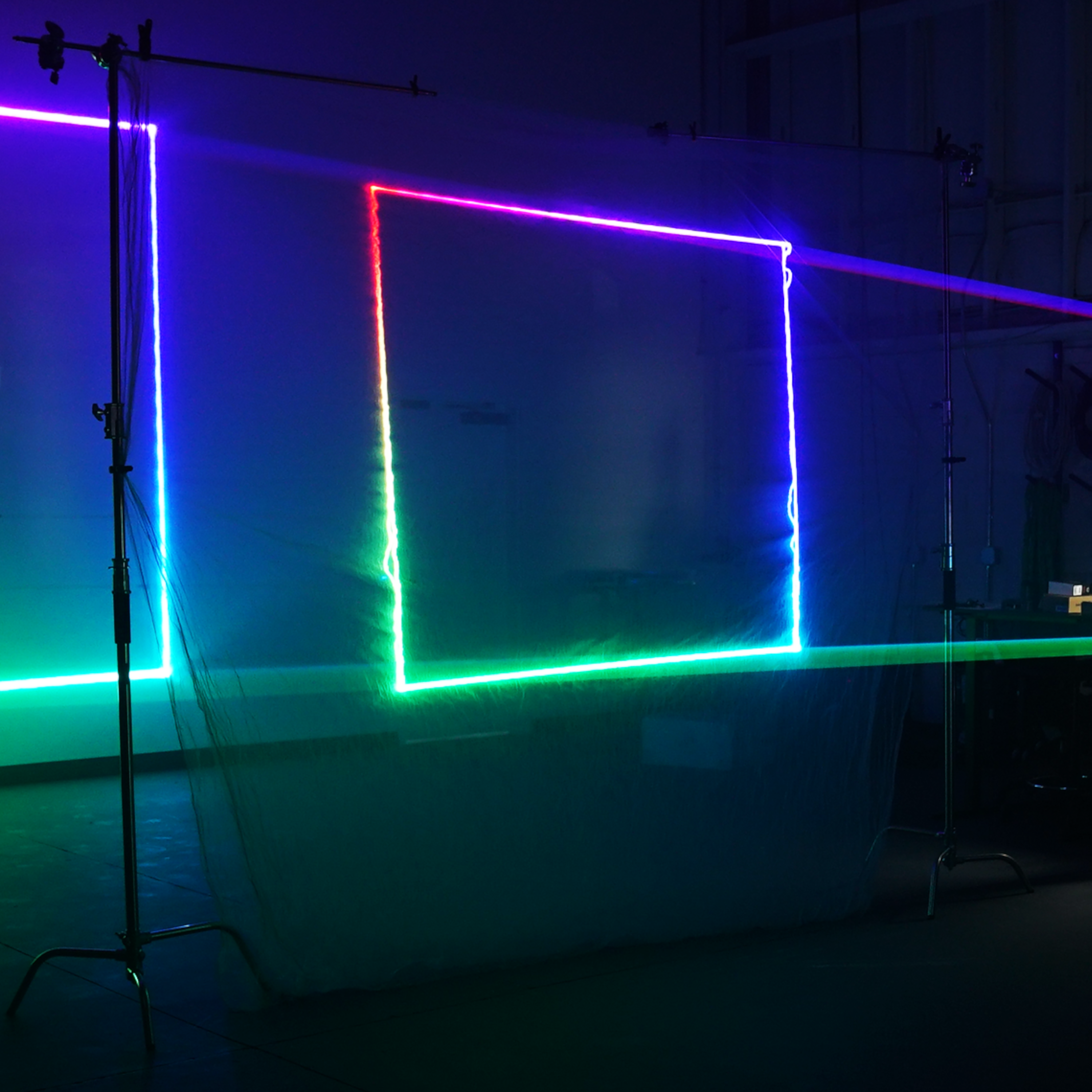 LaserCube Hologram Net