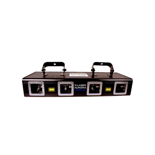 Aurora Cobalt Quad-Head Blue DJ Laser