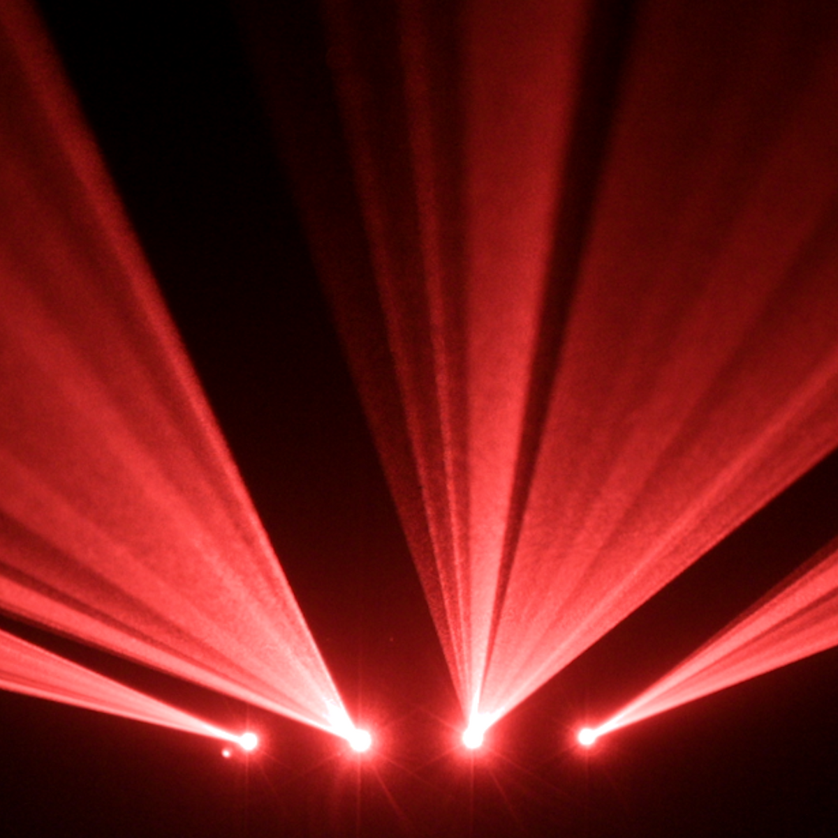 Aurora Crimson Quad-Head Red DJ Laser